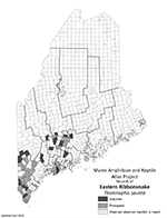 Eastern Ribbonsnake distribution map (PDF)